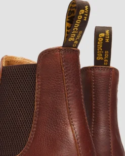 Dr. Martens Originals|New And Featured*2976 Ambassador Leather Chelsea Boots in Cashew Cashew — Ambassador
