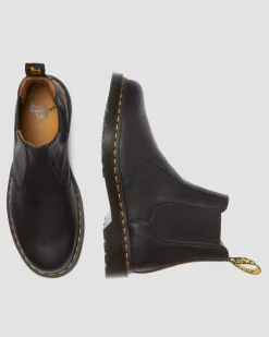 Dr. Martens Originals|New And Featured*2976 Ambassador Leather Chelsea Boots in Black Black — Ambassador