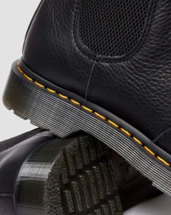 Dr. Martens Originals|New And Featured*2976 Ambassador Leather Chelsea Boots in Black Black — Ambassador