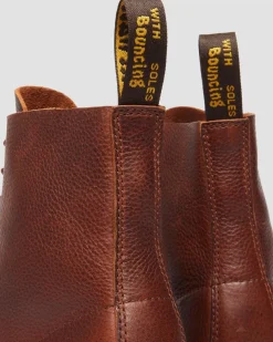 Dr. Martens Originals|Boots*1460 Ambassador Leather Lace Up Boots in Cashew Cashew — Ambassador