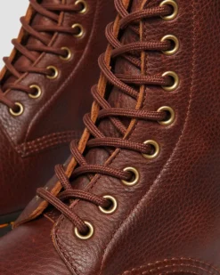 Dr. Martens Originals|Boots*1460 Ambassador Leather Lace Up Boots in Cashew Cashew — Ambassador