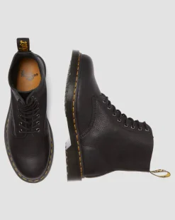 Dr. Martens Originals|Boots*1460 Ambassador Leather Lace Up Boots in Black Black — Ambassador