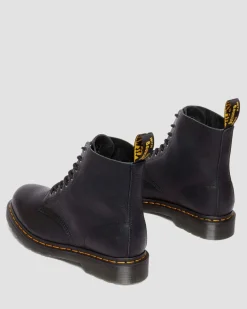 Dr. Martens Originals|Boots*1460 Ambassador Leather Lace Up Boots in Black Black — Ambassador