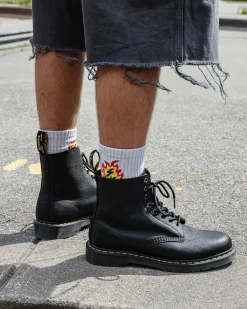 Dr. Martens Originals|Boots*1460 Ambassador Leather Lace Up Boots in Black Black — Ambassador