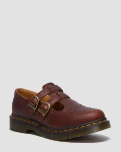Dr. Martens Originals|Shoes*8065 Ambassador Mary Jane Shoes in Cashew Cashew — Ambassador