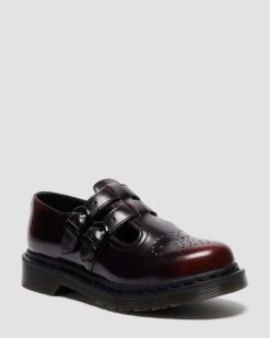Dr. Martens Mother'S Day Gifts|Shoes*8065 Arcadia Rub Off Leather Mary Jane Shoes in Cherry Red Arcadia Cherry Red Arcadia — Arcadia