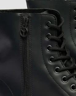 Dr. Martens Collaborations|Collaborations*1460 BABYLON in Black Black — Smooth Leather