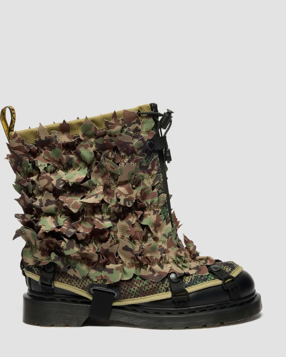 Dr. Martens Collaborations|Collaborations*1460 BABYLON in Camo Camo — Smooth Leather