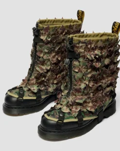 Dr. Martens Collaborations|Collaborations*1460 BABYLON in Camo Camo — Smooth Leather