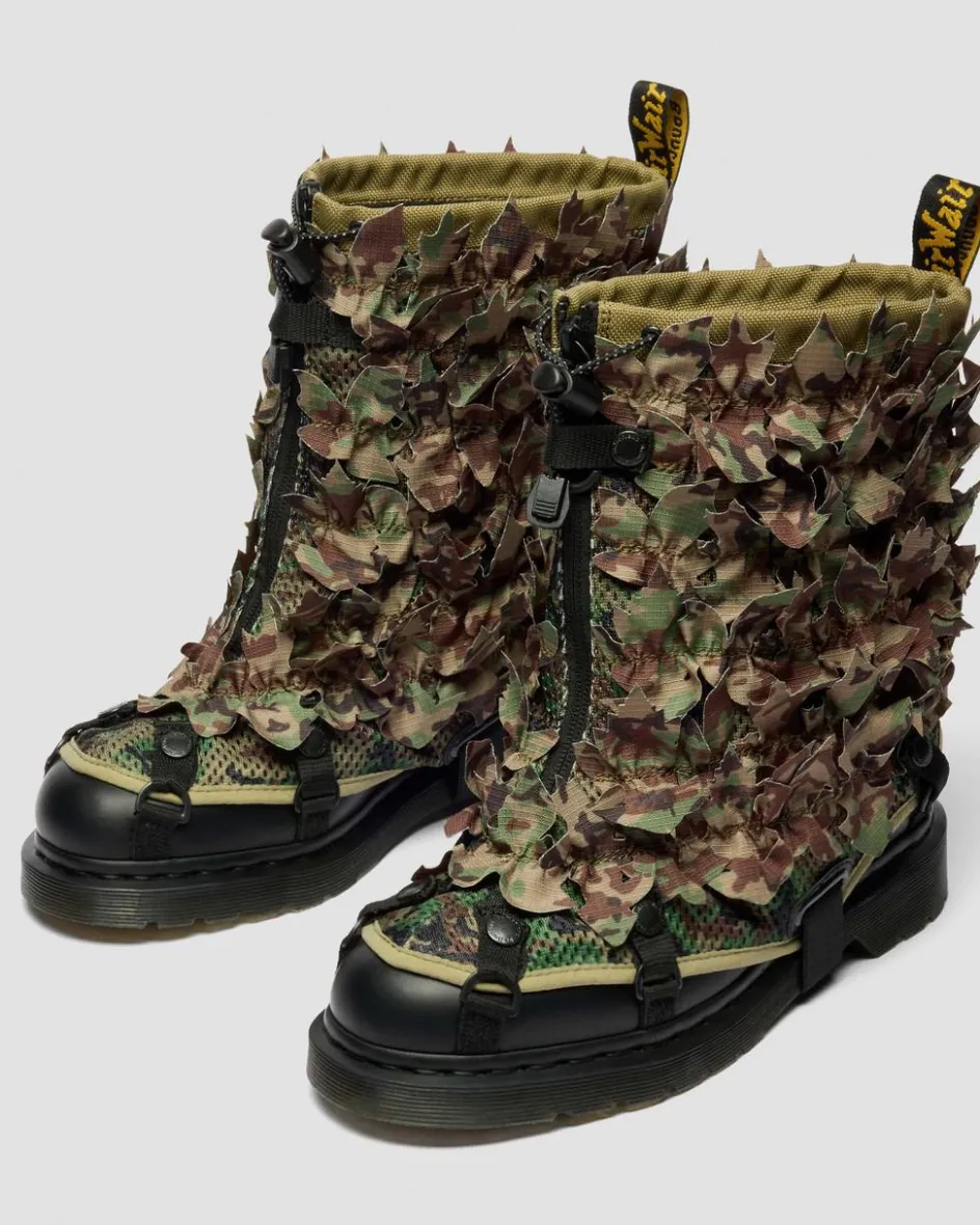 Dr. Martens Collaborations|Collaborations*1460 BABYLON in Camo Camo — Smooth Leather