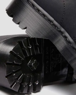 Dr. Martens Last Chance Styles|Last Chance Styles*1460 Bex Made In England Bump Toe Leather Boots in Black Black — Wax Commander