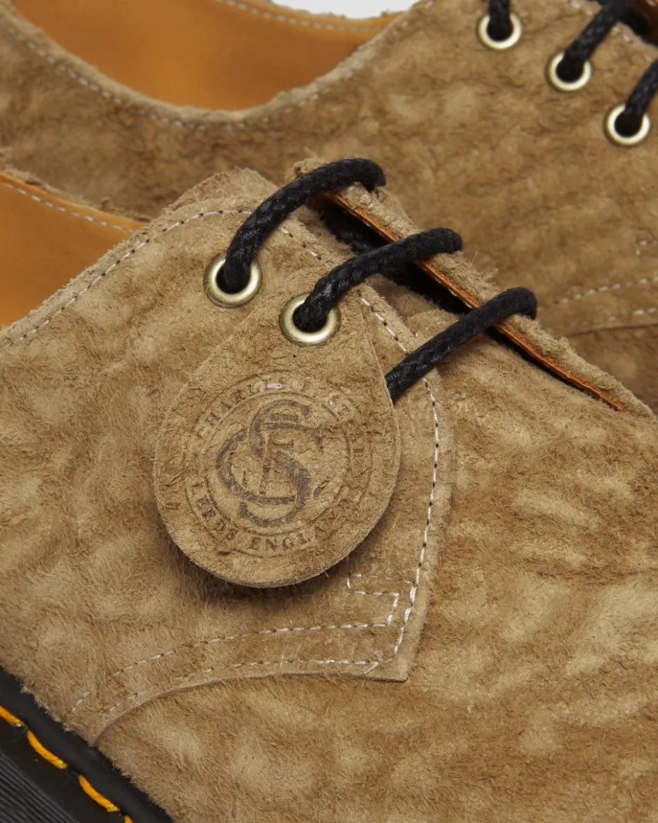 Dr. Martens Last Chance Styles|Last Chance Styles*1461 Bex Made in England Emboss Suede Oxford Shoes in Savannah Tan