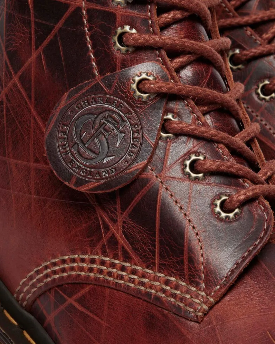 Dr. Martens Last Chance Styles|Last Chance Styles*1460 Bex Made In England Leather Bump Toe Boots in CARAMEL BROWN
