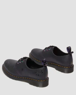 Dr. Martens Collaborations|Collaborations*1461 BT21 Leather Oxford Shoes in Black Black — Nappa Leather