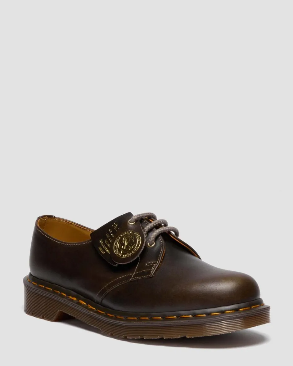 Dr. Martens Shoes|New And Featured*1461 Classic Calf Leather Shoes in Sepia Grey Sepia Grey — Classic Calf