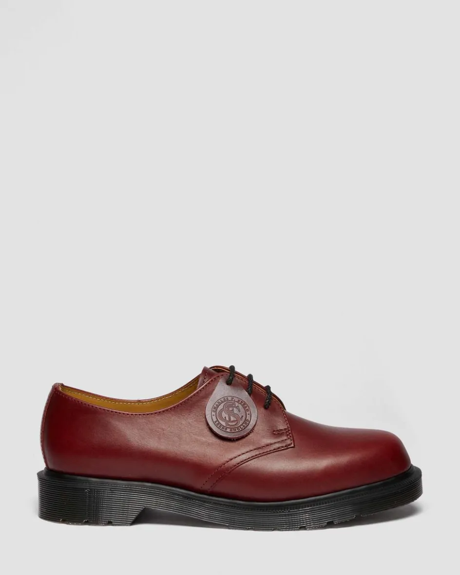 Dr. Martens Shoes|New And Featured*1461 Classic Calf Leather Shoes in Burgundy Burgundy — Classic Calf