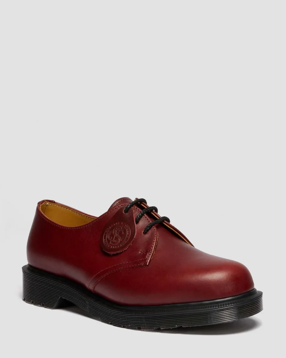 Dr. Martens Shoes|New And Featured*1461 Classic Calf Leather Shoes in Burgundy Burgundy — Classic Calf
