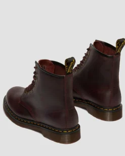Dr. Martens New And Featured|Boots*1460 Crazy Horse Leather Boots in Cherry Red Cherry Red — Crazy Horse