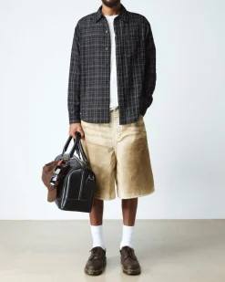Dr. Martens Originals|Shoes*8053 Crazy Horse Leather Casual Shoes in Dark Brown Dark Brown — Crazy Horse