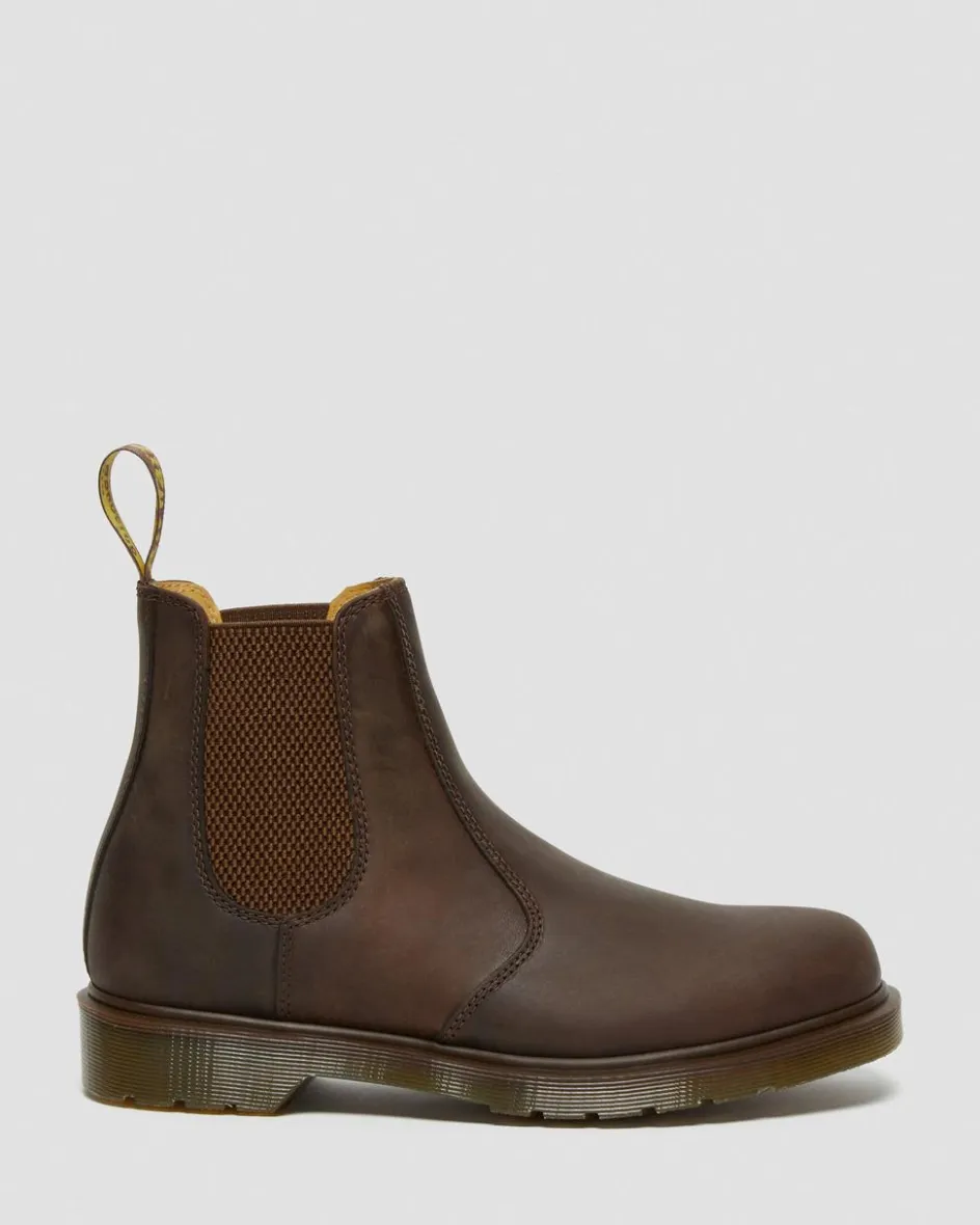 Dr. Martens Originals|Last Chance Styles*2976 Crazy Horse Leather Chelsea Boots in Brown Brown — Crazy Horse