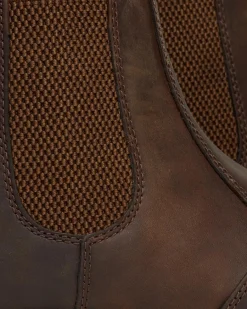 Dr. Martens Originals|Last Chance Styles*2976 Crazy Horse Leather Chelsea Boots in Brown Brown — Crazy Horse
