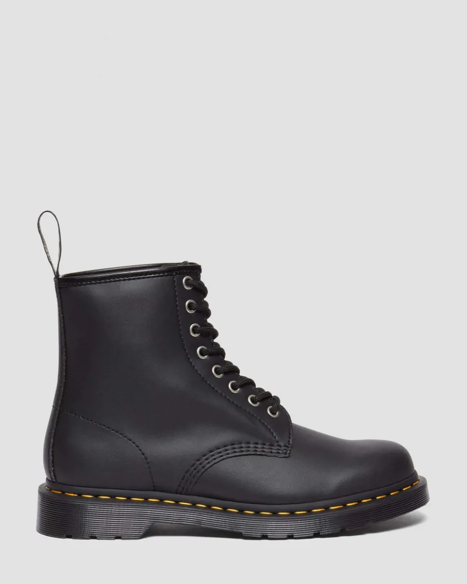 Dr. Martens Last Chance Styles|Last Chance Styles*1460 Genix Nappa Reclaimed Leather Lace Up Boots in Black Black — Genix Nappa