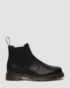Dr. Martens Winter Boots|Last Chance Styles*2976 Grizzly Fleece Lined Chelsea Boots in Black Black — Grizzly