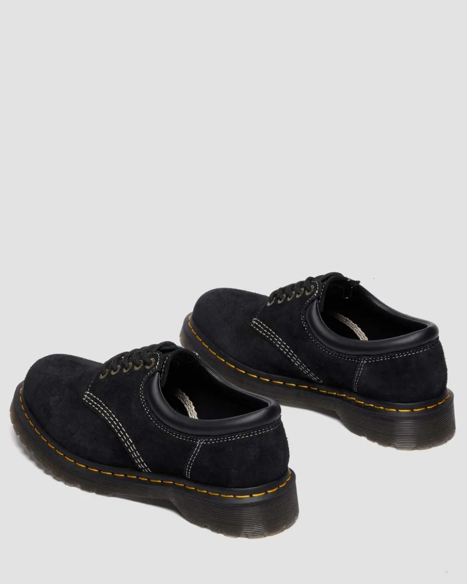 Dr. Martens Last Chance Styles|Last Chance Styles*8053 in Black BLACK — Long Napped Suede