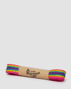 Dr. Martens Accessories|Laces*55 Inch Flat Shoe Laces (8-10 Eye) in Multi Multi — Tetoron