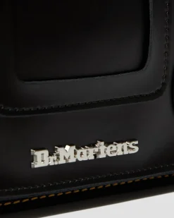 Dr. Martens Accessories|Accessories*11 inch Leather Messenger Bag in Black Black — Kiev & Smooth
