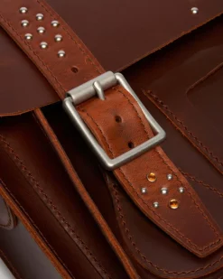 Dr. Martens Mother'S Day Gifts|Accessories*11 Inch Mayhem Leather Satchel in Amber Tan AMBER TAN — Mayhem Rb