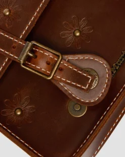 Dr. Martens New And Featured|Accessories*7 Inch Mayhem Leather Satchel in Amber Tan AMBER TAN — Mayhem Rb