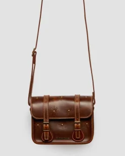 Dr. Martens New And Featured|Accessories*7 Inch Mayhem Leather Satchel in Amber Tan AMBER TAN — Mayhem Rb
