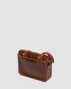 Dr. Martens New And Featured|Accessories*7 Inch Mayhem Leather Satchel in Amber Tan AMBER TAN — Mayhem Rb