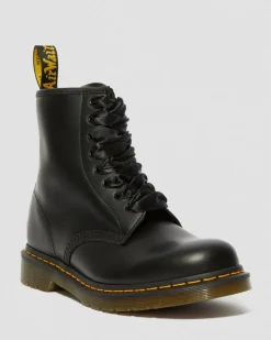 Dr. Martens Accessories|Laces*55 inch Ribbon Shoe Laces (8-10 Eye) in Black Black — Ribbon