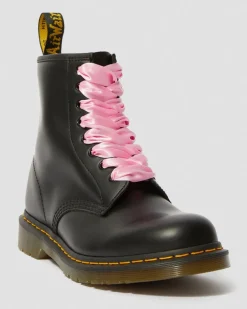 Dr. Martens Accessories|Laces*55 inch Ribbon Shoe Laces (8-10 Eye) in Pink Pink — Ribbon