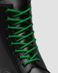 Dr. Martens Last Chance Styles|Last Chance Styles*55 Inch Round Shoe Laces (8-10 Eye) in Green Green — Polyester