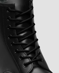 Dr. Martens Accessories|Laces*55 Inch Round Shoe Laces (8-10 Eye) in Black Black — Polyester