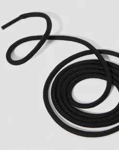 Dr. Martens Accessories|Laces*47 Inch Round Shoe Laces (6-7 Eye) in Black Black — Polyester
