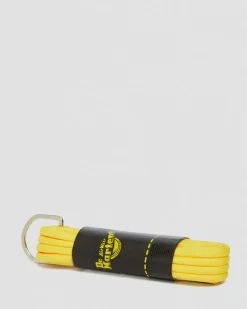 Dr. Martens Accessories|Laces*55 Inch Round Shoe Laces (8-10 Eye) in Yellow Yellow — Polyester