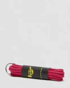 Dr. Martens Accessories|Laces*55 Inch Round Shoe Laces (8-10 Eye) in Pink Pink — Polyester