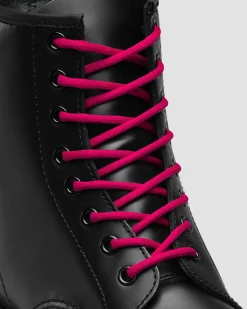 Dr. Martens Accessories|Laces*55 Inch Round Shoe Laces (8-10 Eye) in Pink Pink — Polyester