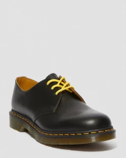 Dr. Martens Accessories|Laces*26 Inch Round Shoe Laces (3-Eye) in Yellow Yellow — Cotton