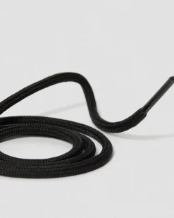 Dr. Martens Accessories|Laces*26 Inch Round Shoe Laces (3-Eye) in Black Black — Cotton