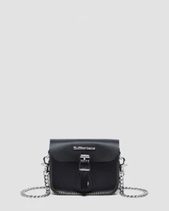 Dr. Martens Last Chance Styles|Last Chance Styles*5 Inch Satchel Bag in Black Black — Kiev & Smooth