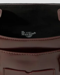 Dr. Martens Accessories|Accessories*11 Inch Vegan Messenger Bag in Cherry Red Cherry Red — Oxford Rub Off
