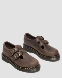 Dr. Martens Junior & 5-7 Years*8065 Junior Leather Mary Jane Shoes Wyoming