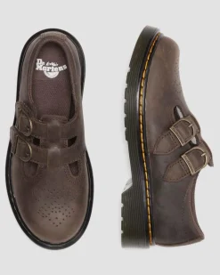 Dr. Martens Junior & 5-7 Years*8065 Junior Leather Mary Jane Shoes Wyoming