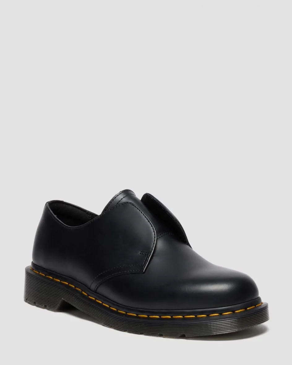 Dr. Martens Last Chance Styles|Last Chance Styles*1461 Laceless Smooth Leather Shoes in Black Black — Smooth Leather