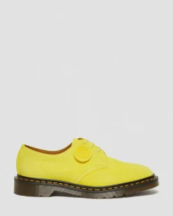 Dr. Martens Last Chance Styles|Last Chance Styles*1461 Made in England Buck Suede Oxford Shoes in Yellow Yellow — Buck Suede